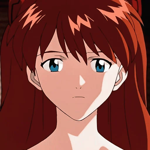 😟 Стикер «Asuka Langley Emotions 2» для Telegram