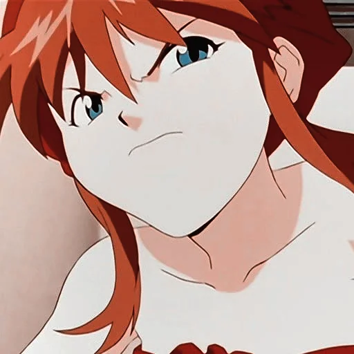 😐 Стикер «Asuka Langley Emotions 2» для Telegram