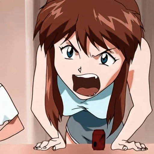 🤬 Стикер «Asuka Langley Emotions 2» для Telegram