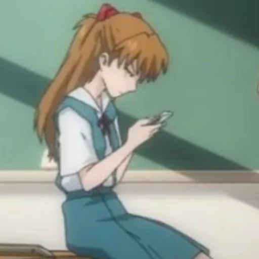 😶 Стикер «Asuka!» для Telegram
