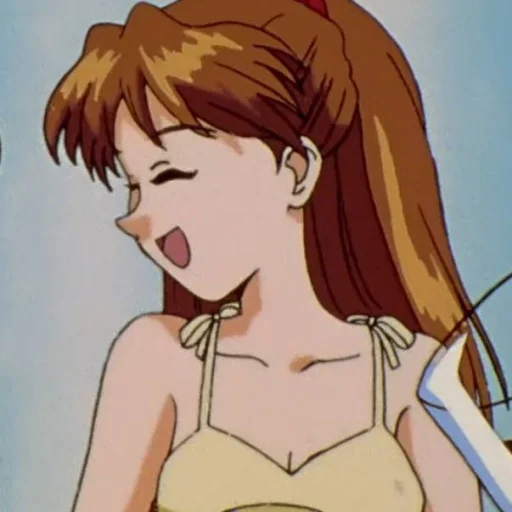 😄 Стикер «Asuka Soryu Langley» для Telegram