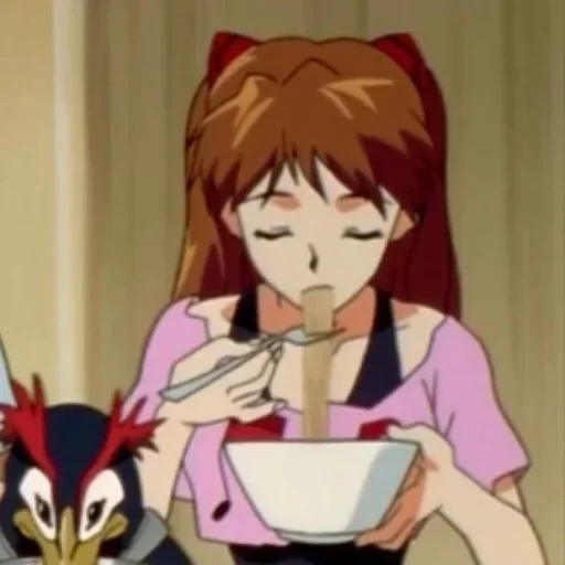 ❤️ Стикер «Asuka Soryu Langley» для Telegram