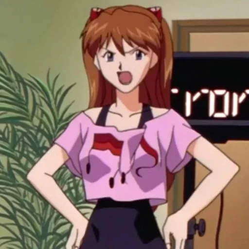 ❤️ Стикер «Asuka Soryu Langley» для Telegram