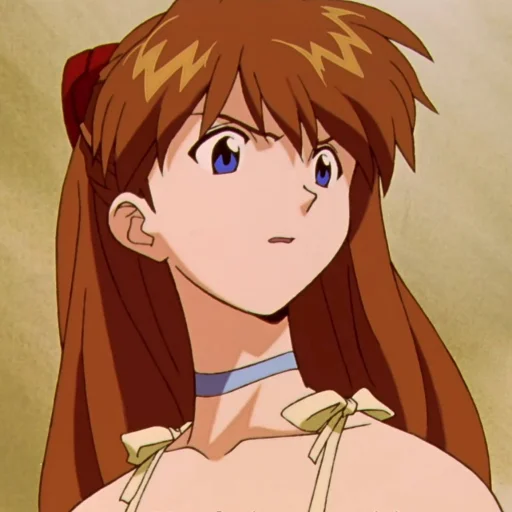 🤨 Стикер «Asuka Soryu Langley» для Telegram