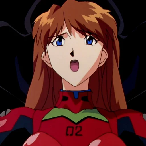 😲 Стикер «Asuka Soryu Langley» для Telegram