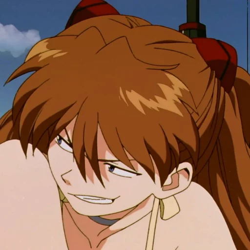 😏 Стикер «Asuka Soryu Langley» для Telegram