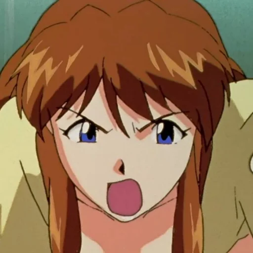 😠 Стикер «Asuka Soryu Langley» для Telegram