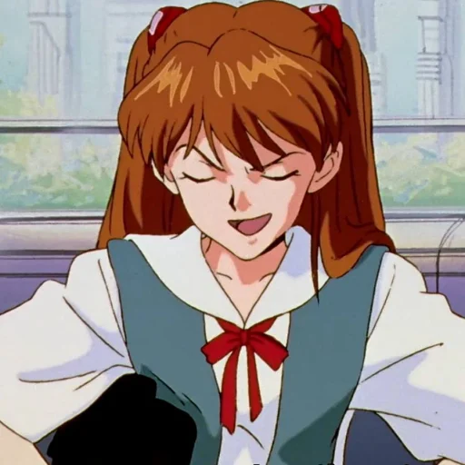😌 Стикер «Asuka Soryu Langley» для Telegram