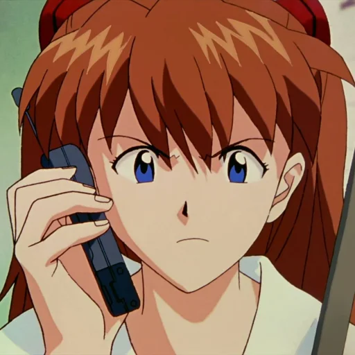 📞 Стикер «Asuka Soryu Langley» для Telegram