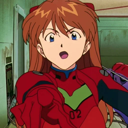 👉 Стикер «Asuka Soryu Langley» для Telegram