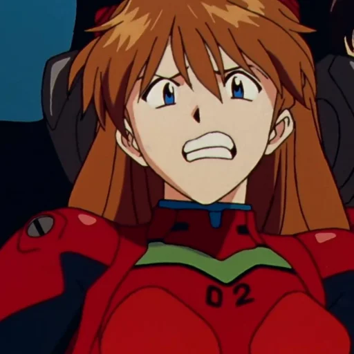🤢 Стикер «Asuka Soryu Langley» для Telegram