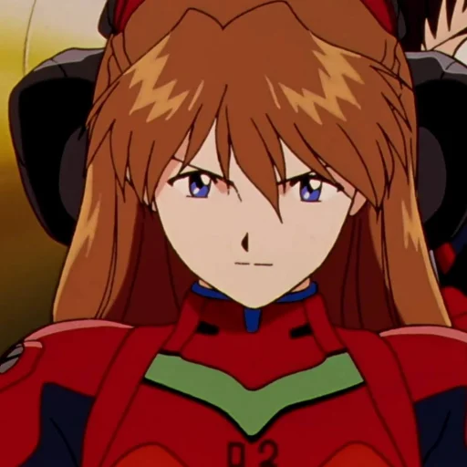 😐 Стикер «Asuka Soryu Langley» для Telegram
