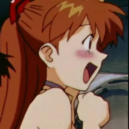 😍 Стикер «Asuka Soryu Langley» для Telegram