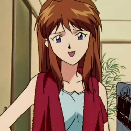 😌 Стикер «Asuka Soryu Langley» для Telegram