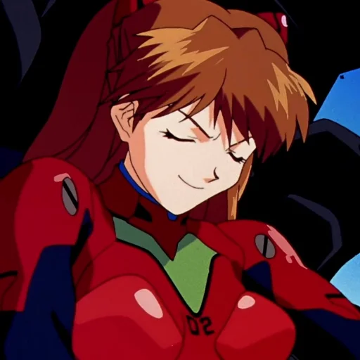 😌 Стикер «Asuka Soryu Langley» для Telegram