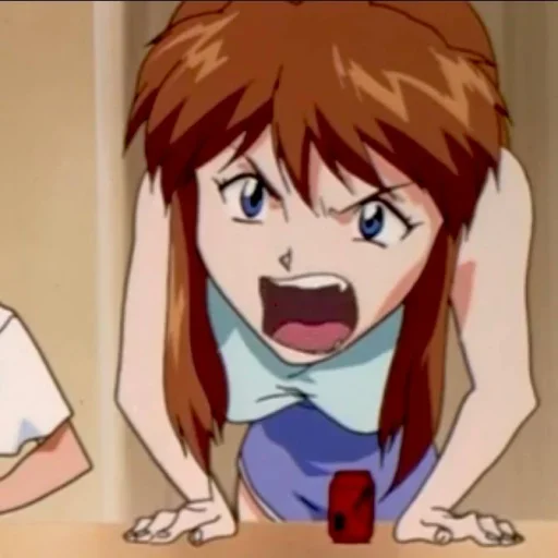 ❤️ Стикер «Asuka Soryu Langley» для Telegram