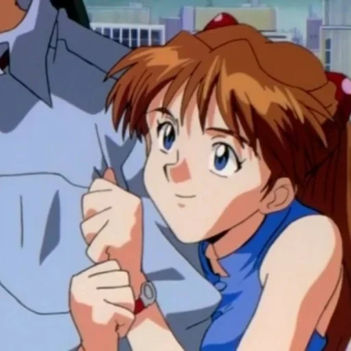 ❤️ Стикер «Asuka Soryu Langley» для Telegram