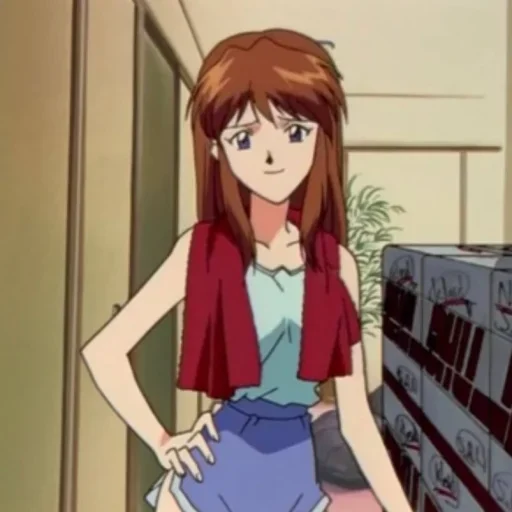 ❤️ Стикер «Asuka Soryu Langley» для Telegram