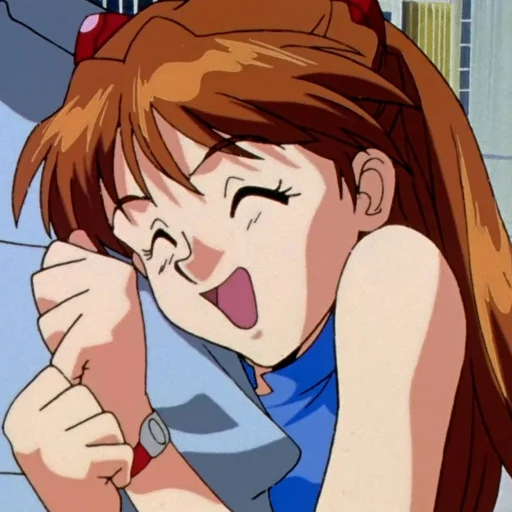 😄 Стикер «Asuka Soryu Langley» для Telegram
