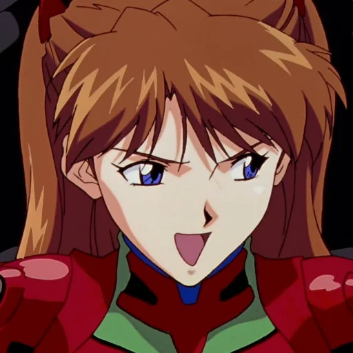 😏 Стикер «Asuka Soryu Langley» для Telegram