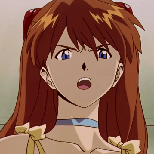 😒 Стикер «Asuka Soryu Langley» для Telegram