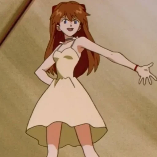 ❤️ Стикер «Asuka Soryu Langley» для Telegram