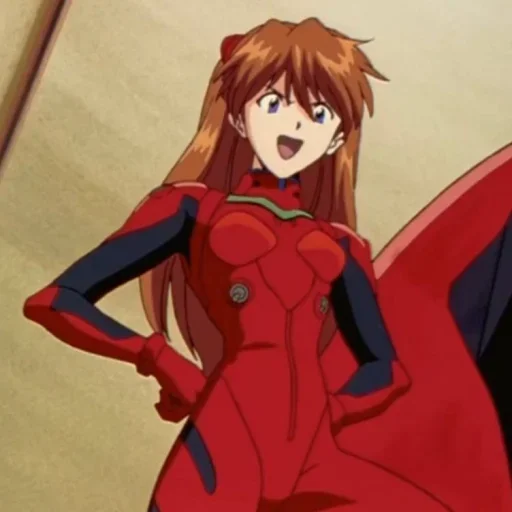 ❤️ Стикер «Asuka Soryu Langley» для Telegram