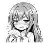 ❤ Эмодзи «Asuna Chan» для Telegram