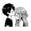 ❤ Эмодзи «Asuna Chan» для Telegram