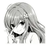 ❤ Эмодзи «Asuna Chan» для Telegram
