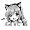 ❤ Эмодзи «Asuna Chan» для Telegram