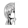 ❤ Эмодзи «Asuna Chan» для Telegram