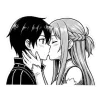 ❤ Эмодзи «Asuna Chan» для Telegram