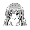 🤍 Эмодзи «Asuna Chan» для Telegram