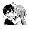 ❤ Эмодзи «Asuna Chan» для Telegram