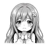 ❤ Эмодзи «Asuna Chan» для Telegram