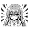 😡 Эмодзи «Asuna Chan» для Telegram