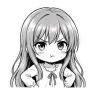 ❤ Эмодзи «Asuna Chan» для Telegram