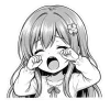 😴 Эмодзи «Asuna Chan» для Telegram