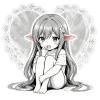 ❤ Эмодзи «Asuna Chan» для Telegram