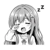 ❤ Эмодзи «Asuna Chan» для Telegram