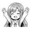 ❤ Эмодзи «Asuna Chan» для Telegram