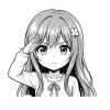 🫡 Эмодзи «Asuna Chan» для Telegram