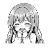 😭 Эмодзи «Asuna Chan» для Telegram