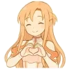 🫶 Эмодзи «Asuna SAO» для Telegram