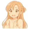 😳 Эмодзи «Asuna SAO» для Telegram