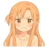 😡 Эмодзи «Asuna SAO» для Telegram