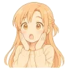 😱 Эмодзи «Asuna SAO» для Telegram