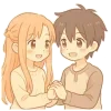 😍 Эмодзи «Asuna SAO» для Telegram