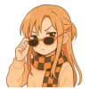 😎 Эмодзи «Asuna SAO» для Telegram